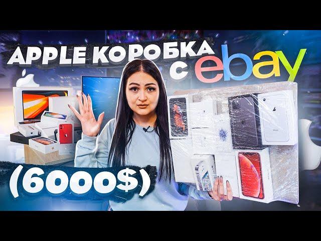 Купила MISTERY BOX с техникой APPLE на EBAY / НЕ КЛИКБЕЙТ! / iPhone 12 Pro Max, iPad , MacBook Pro!