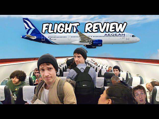 Aegean Airlines Flights | Baggage, Meals, Experience and Review ️