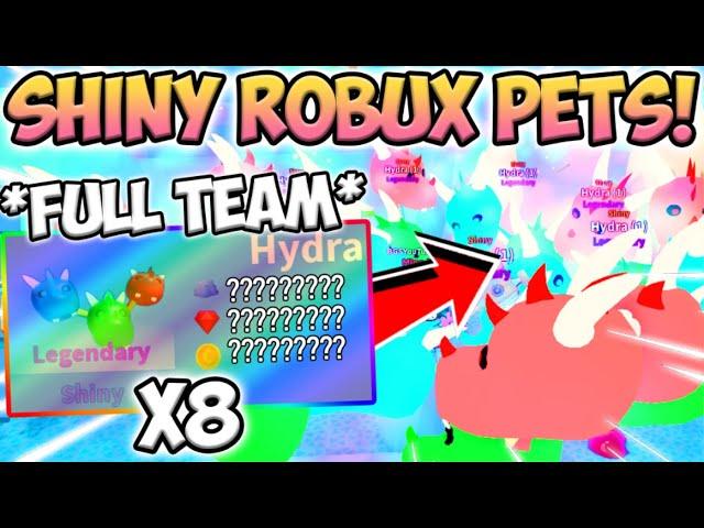 I Got Full Team Of *SHINY ROBUX PETS* In Mining Champions!! (Roblox)