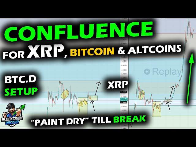 Confluence Factors to Watch for with Bitcoin, XRP Price Chart, Altcoin Market and Bitcoin Dominance