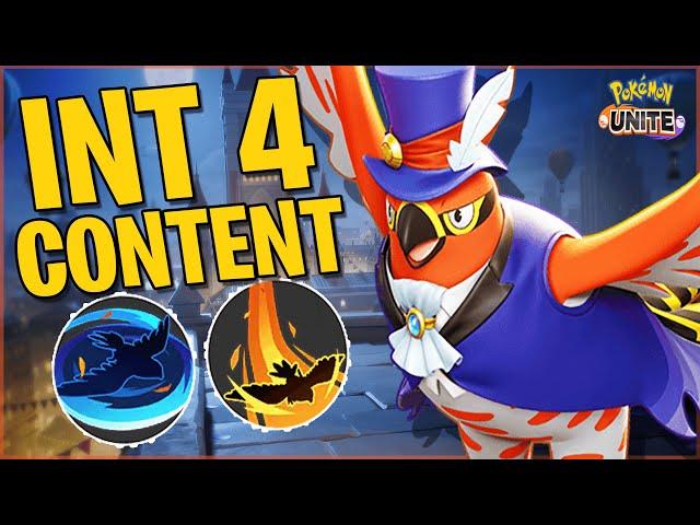 Inting For Content On BRAVE BIRD TALONFLAME!! | Pokemon Unite