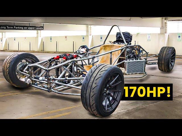 Homemade Formula 1 Cart Runs! Complete Custom Fuel System - PT 18