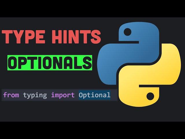 Optional Type Annotation | Python Tutorial