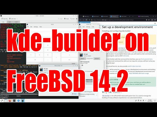 kde-builder on FreeBSD 14.2 tutorial - December 2024 - 8ac355b3