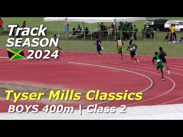 Jabari Matheson | William Knibb | Boys 400 Meter Dash CLASS 2 | Tyser Mills Classics 2023