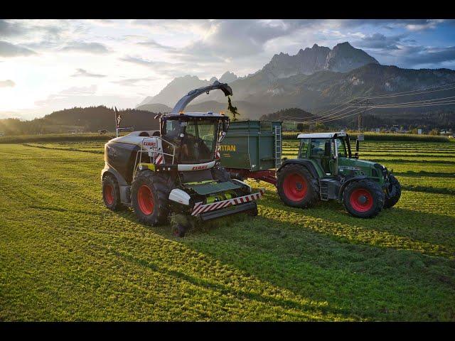 Gras Silage mit Burghartswieser