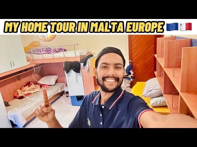 My home Tour Europe Malta  Mera Ghar  Haidar Ali Mini Vlog