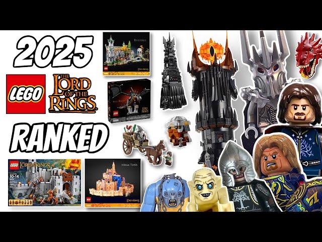 LEGO Lord Of the Rings 2025 Leaks UPDATE + EVERY Set Ranked