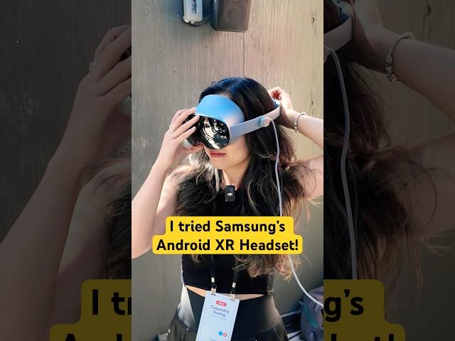 I Tried Samsung’s AI XR Headset and It Knows Everything