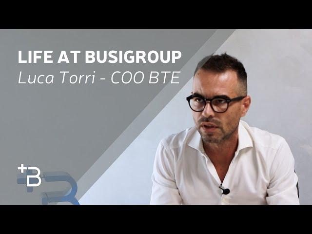 Interview with Luca Torri - COO BTE