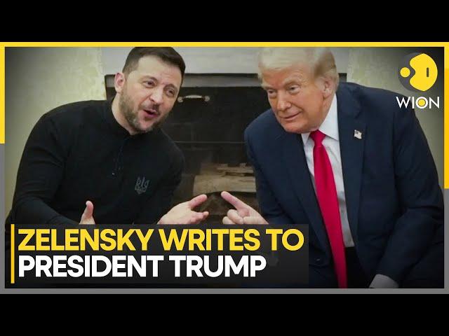 Zelensky Writes To Trump As War Talks Intensify In US | World News | WION