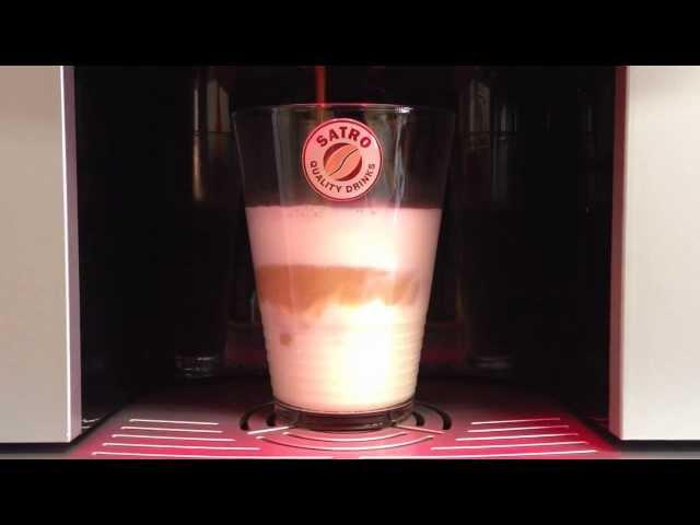 SATRO Topping Granulare + City Coffee (Latte Macchiato)