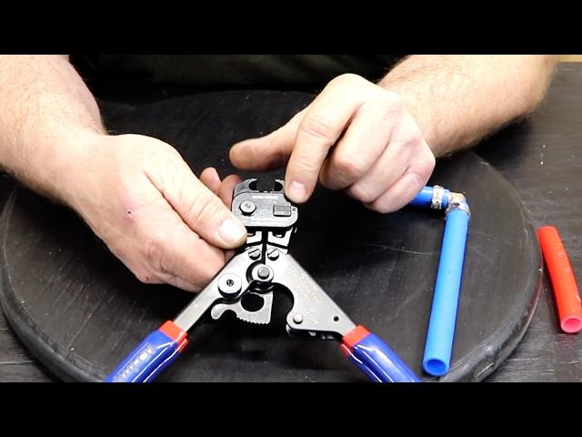 PEX Clamp tool kit with clamp cutter how this tool works