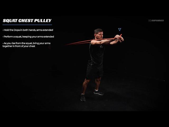 Squat Chest Pulley | Build Chest Strength and Full-Body Coordination with Dopa — #DopamineO