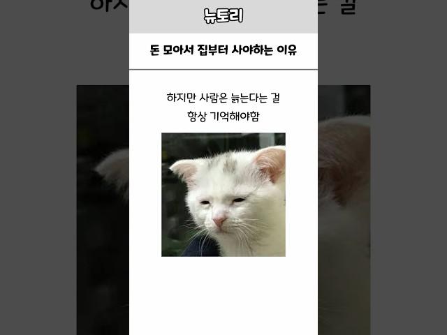 진짜 집부터 사야함