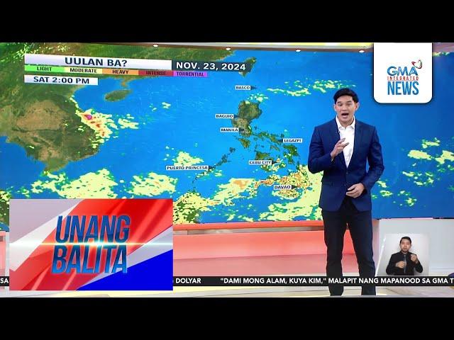 Weather update as of 6:22 AM (November 22, 2024) | Unang Hirit