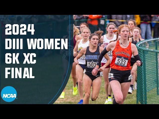 2024 DIII women's NCAA cross country championship | FULL RACE