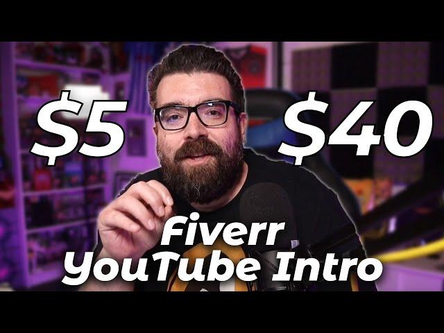 I Paid Artists On FIVERR To Make Me a YouTube Intro!