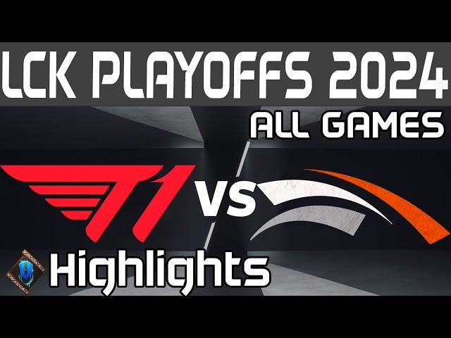 T1 vs HLE Highlights ALL GAMES | LCK Lower Finals 2024 | T1 vs Hanwha Life by Onivia