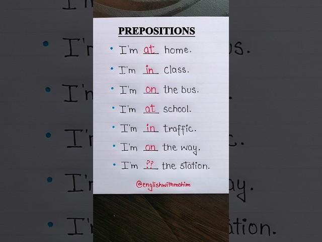 Preposition  #english #englishvocabulary #education #viralreels #trendingshorts #usa #preposition