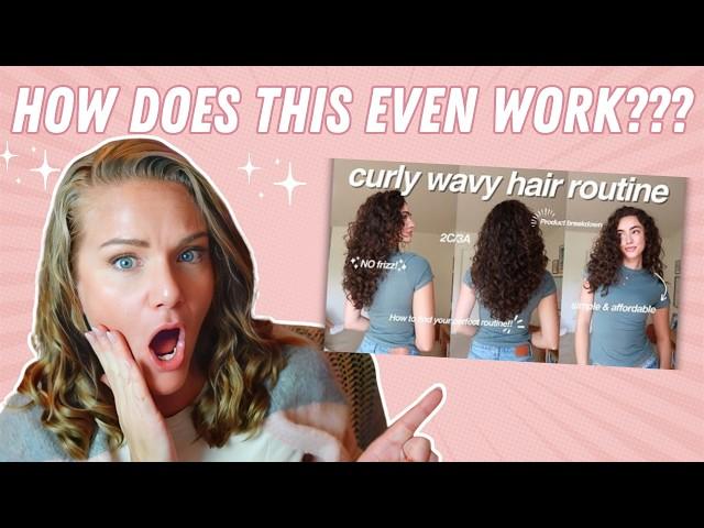 Reviewing CURLY/WAVY Hair Routine 2024: Kiana Davis' Amazing Curls And Waves!