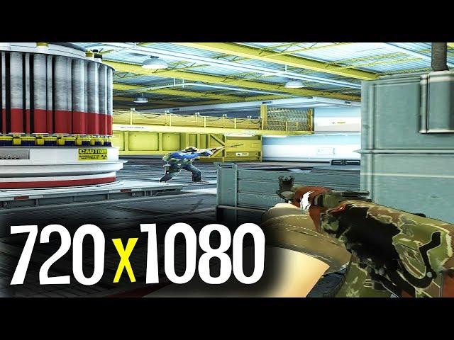 ИГРАЮ НА РАЗРЕШЕНИИ 720x1080 - САМОЕ ЧИТЕРСКОЕ РАЗРЕШЕНИЕ CS:GO