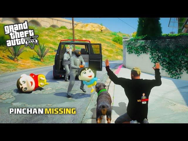 Gta 5: Franklin & Schinchan Try To Find Lost Pinchan In Gta5.!As Gaming Malayalam