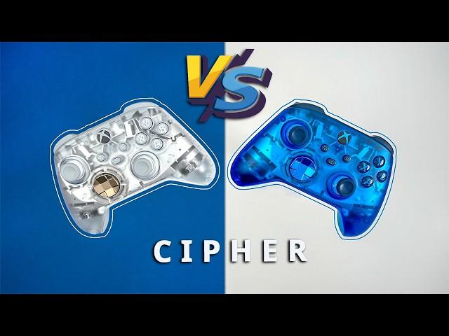 Ghost Cipher VS Sky Cipher! Special Edition Xbox Controller Comparison