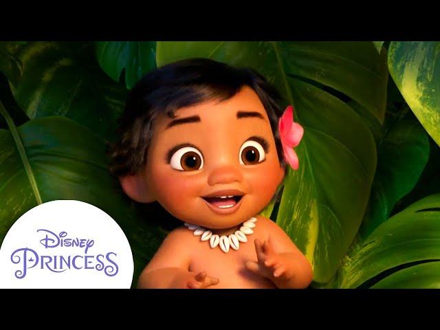 Baby Moana's Cutest Moments | Disney Princess