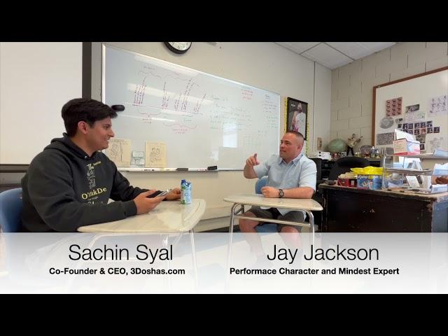 Former Stanford Wrestling Coach & Performance Character/Mindset Expert | Jay Jackson | Sachin Syal
