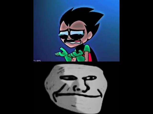 Robin's revenge |troll face meme #shorts