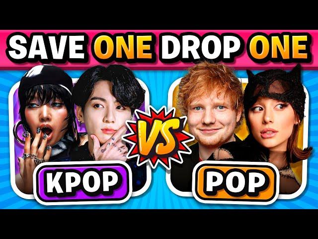 KPOP vs POP: Save One Song [EXTREME EDITION] Music Quiz