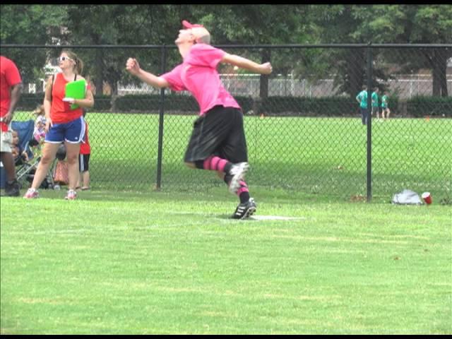 Kick in a Box, kickball team in Norfolk, Va., spring 2013