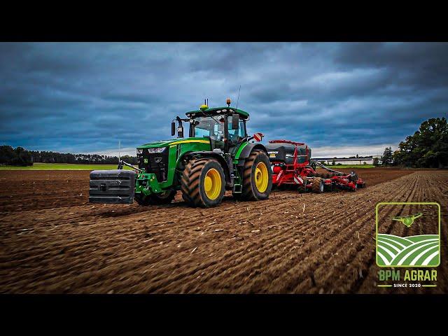 Herbstaussaat || John Deere 8400 R || Horsch Focus || John Deere 8345 R || Köckerling Vector