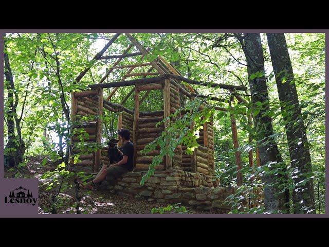 A house in the forest with your own hands. Bushcraft. Part 2