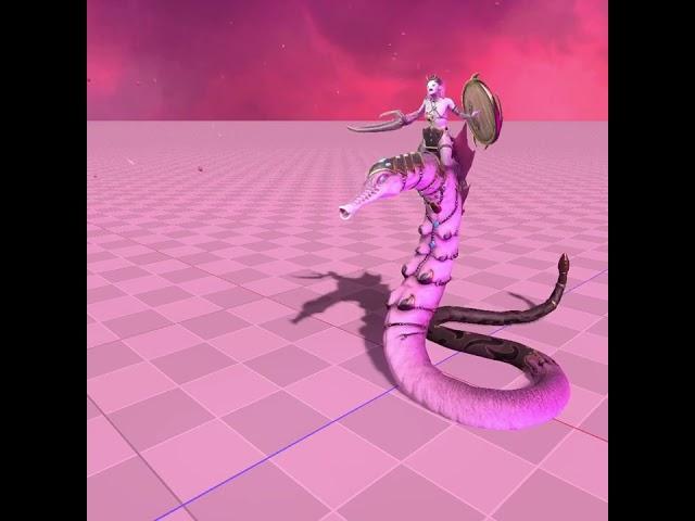 Total War: WARHAMMER III - Slaanesh unit animation