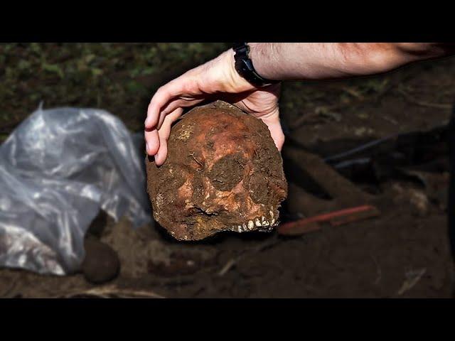 UNUSUAL discovery near SLUPSK! Human SKELETON uncovered by accident