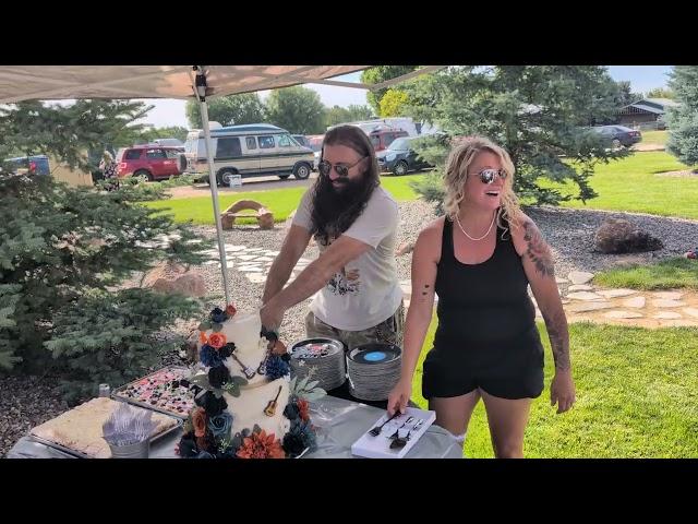 The Wedding "Dave & Celeste Nudo", family & friends @ Middleton Id. 6-14-2025 The  Wedding Cake