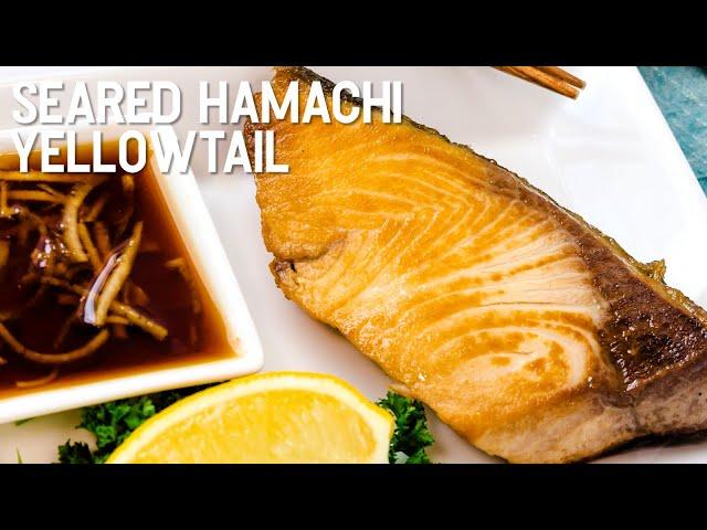 Seared Hamachi Yellowtail