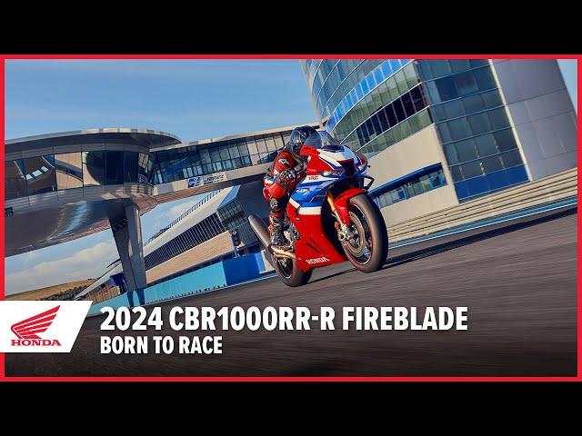 2024 CBR1000RR-R Fireblade SP: Born to Race | Supersport Motorcycle | Honda