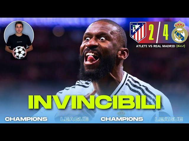 ️ ATLETICO-REAL MADRID 2-2 (2-4 d.c.r.) | SIMEONE È MALEDETTO!! E ALLA FINE VINCONO SEMPRE LORO!!