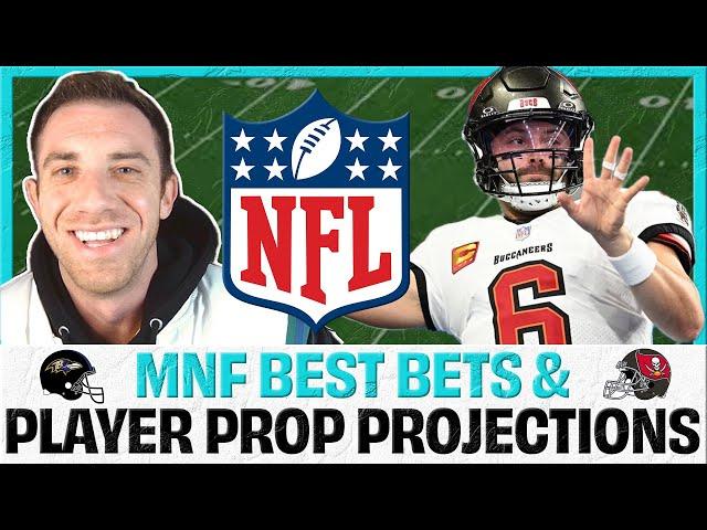 Monday Night Football | 8 NFL Player Props | Ravens Bucs | Picks Projections Today | Land Your Bets