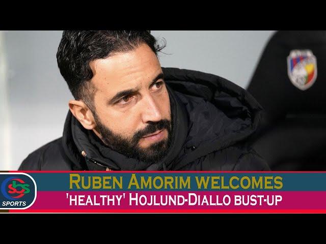 Ruben Amorim welcomes 'healthy' Hojlund-Diallo bust-up. Sbs Sports