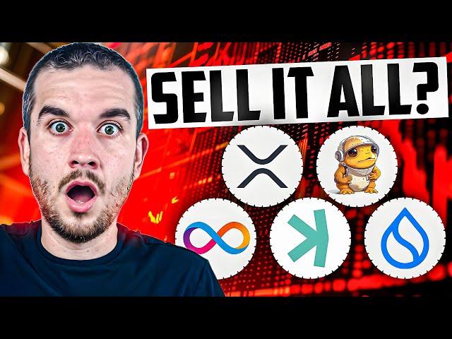 Crypto CRASH - Sell All YOUR Altcoins NOW?! (MY PLAN)