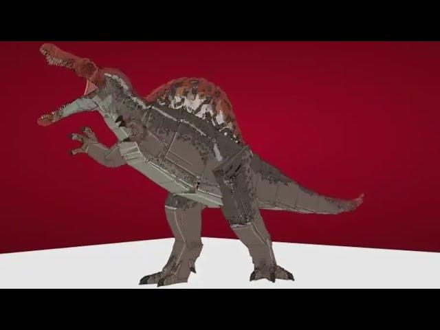 Spinosaurus Remodel Animation Teaser! | Jurassic Blocky