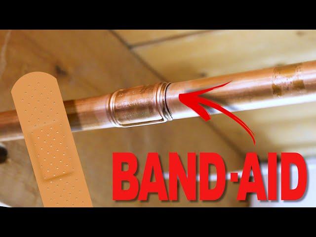 A Copper Pipe BAND-AID | Do They Work? (ClickFix Repair) | GOT2LEARN