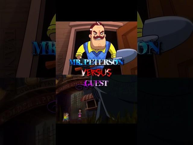 Neighbor Vs Guest #helloneighbor #alightmotion #edit #dagames #brothersinarms #debate