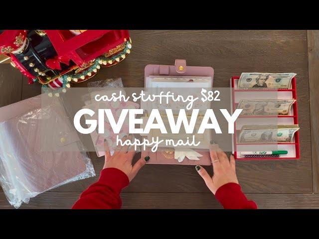 Cash Envelope Stuffing | Giveaway | Happy Mail #cashstuffing #budgeting