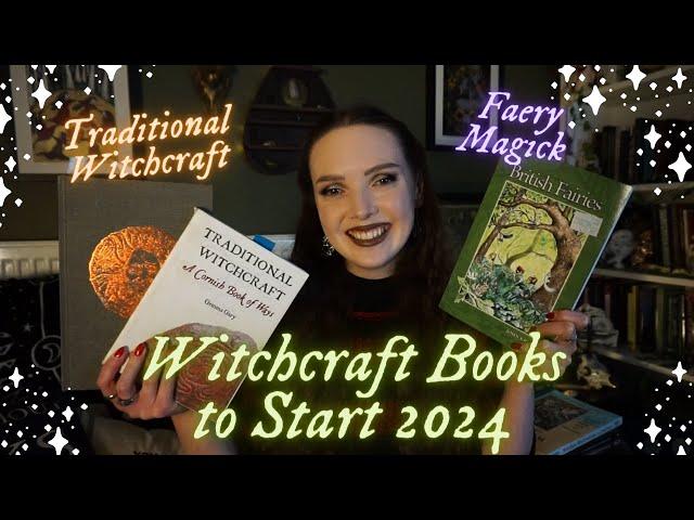 12 Witchy Books to Start 2024 & Magickal Goodies