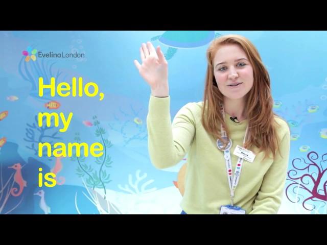 How to sign 'Hello, my name is...'